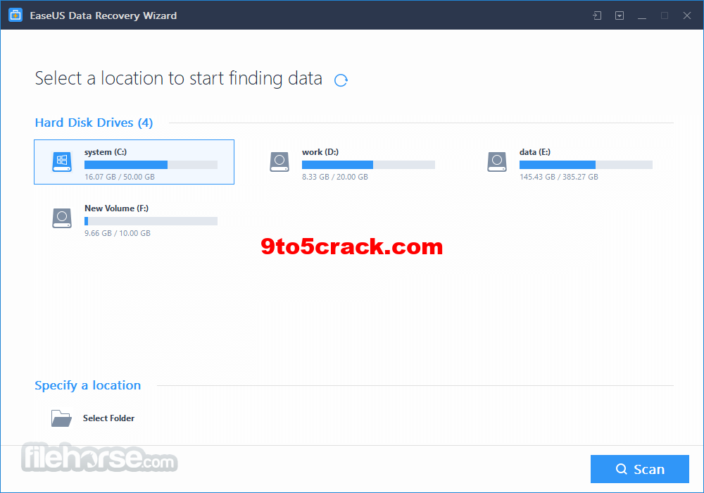 EaseUS Data Recovery Wizard 16.0 Crack + License Code Keygen