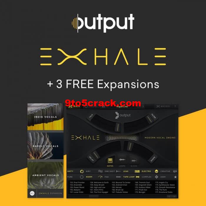 output exhale serial number