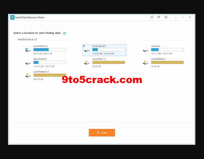 EaseUS Data Recovery Wizard Professional 15.6 Crack
