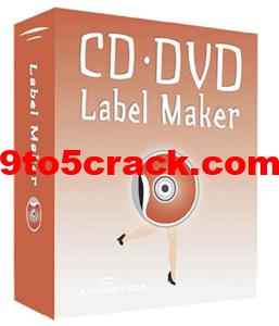 Acoustica CD/DVD Label Maker 3.40 Crack Registration Code 2023