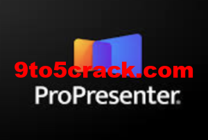 ProPresenter 7.12.0 Crack + Unlock Code TXT File 2023 Download